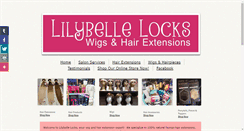Desktop Screenshot of lilybellelocks.com